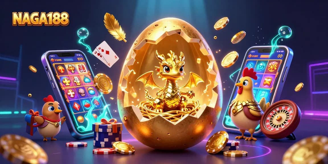 Memenangkan permainan slot di NAGA188 dengan karakter unik dan atmosfer kasino yang menarik.