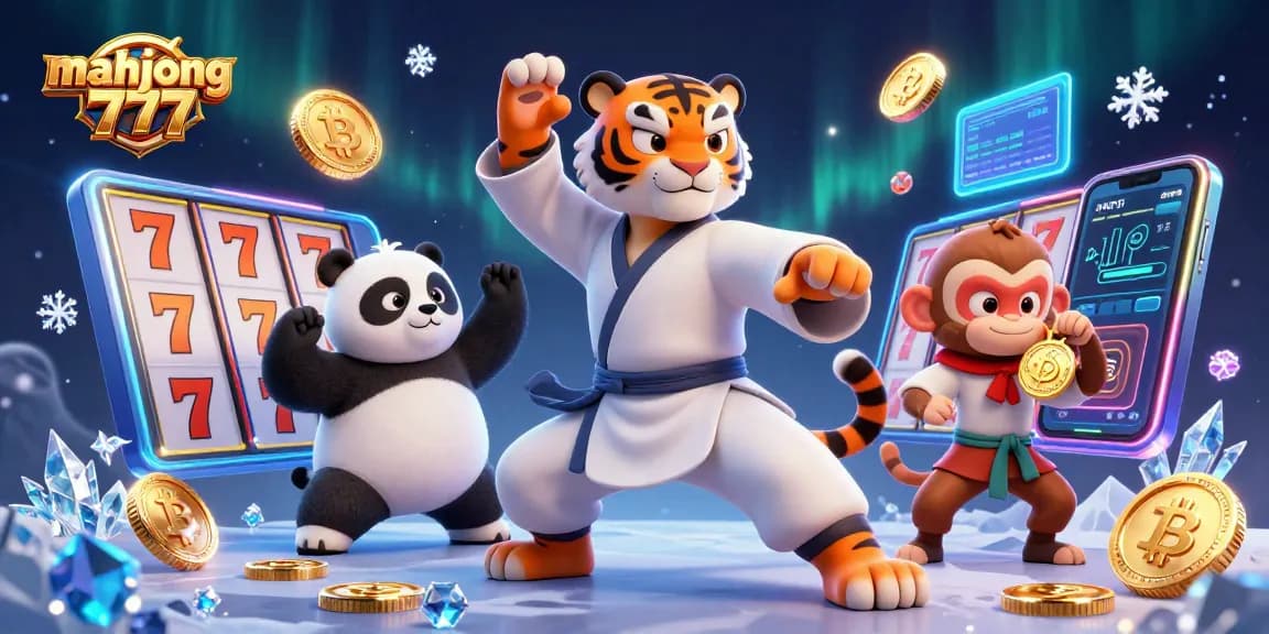 Experience the excitement of mahjong 777 with immersive slot gameplay showcased in a dynamic 3D scene.