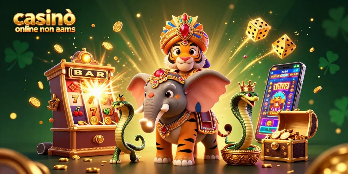 Vivi l'emozione dei casinò online non aams con personaggi vivaci ed elementi di gioco dinamici.
