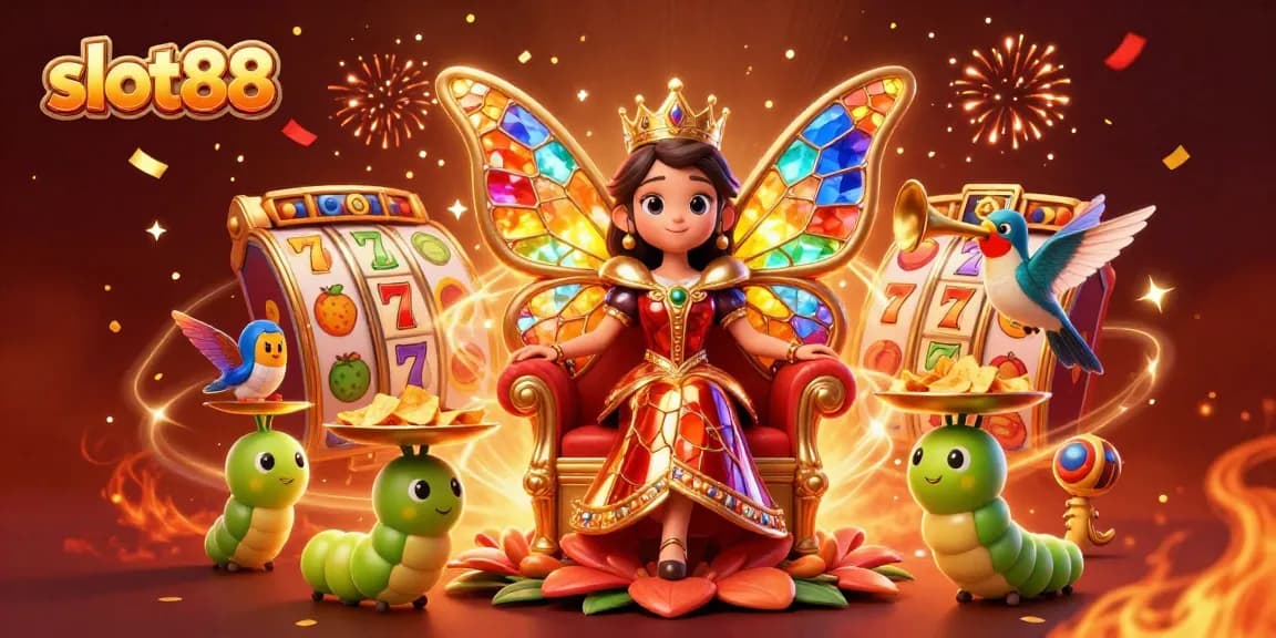 Menangkan jackpot di slot88 dengan ilustrasi 3D memukau dan penuh warna yang kaya akan detail.