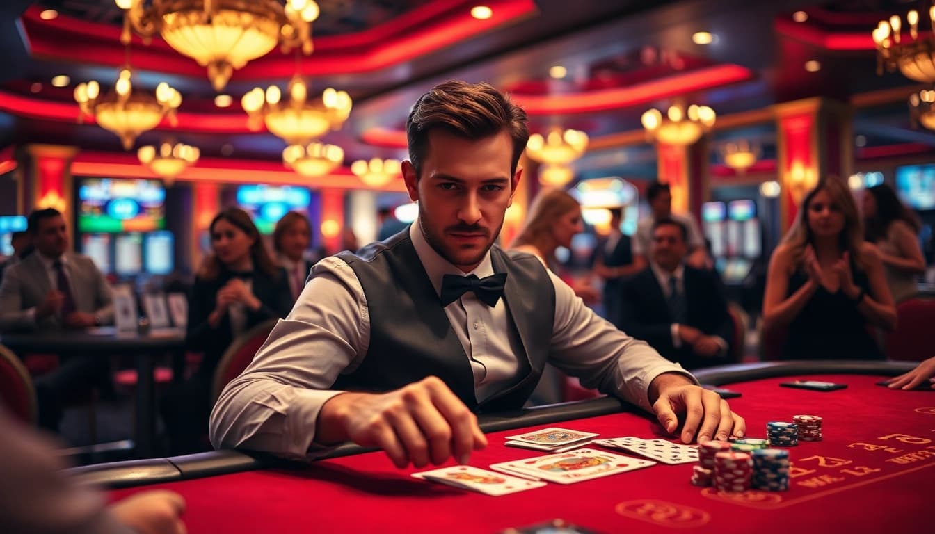 Menangkan di meja blackjack PLANET77 dengan dealer profesional dan suasana kasino yang menegangkan.