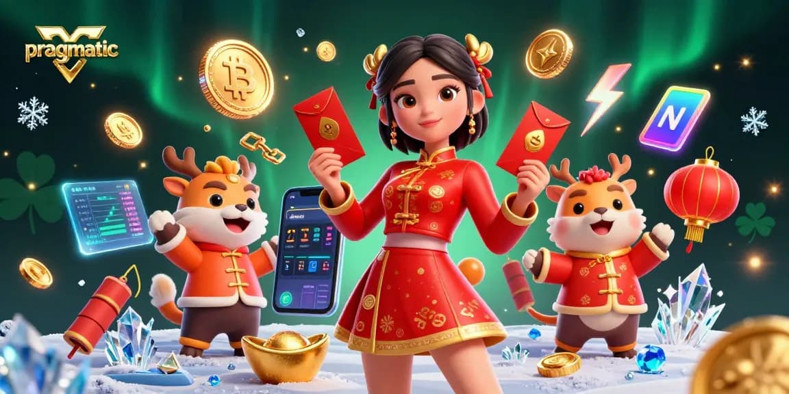 Engage with pragmatic casino strategies featuring vibrant Asian cultural themes and crypto elements.
