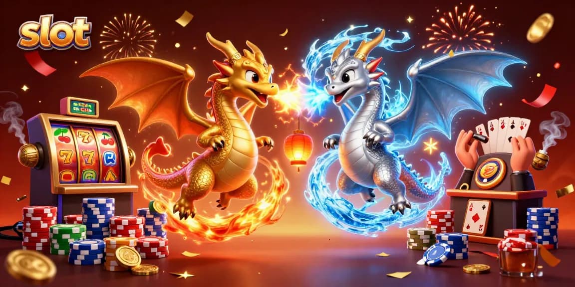 Spin the slot reels with vibrant characters and casino elements in a dynamic scene.
