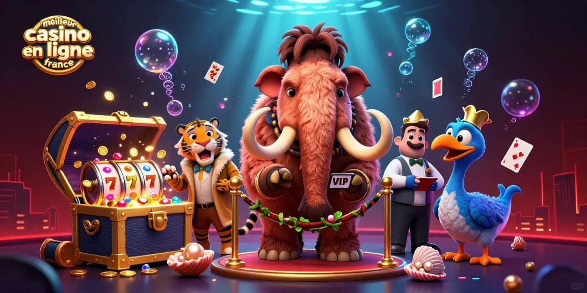 Découvrez le meilleur casino en ligne France avec des personnages animés et des éléments de jeu captivants.