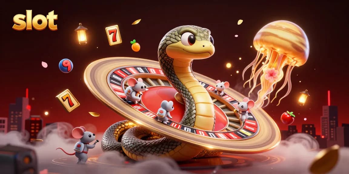 Spin the innovative slot machine reels with vibrant symbols and exciting gameplay in this detailed illustration.