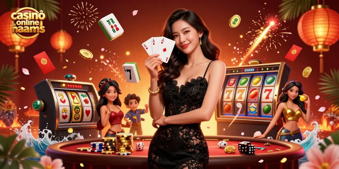 Scopri strategie vincenti in un vivace casinò online non AAMS con scene dinamiche di giochi e elementi di lusso.