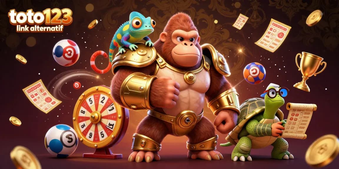 Toto123 link alternatif enhances lottery experiences with dynamic elements and vibrant characters.