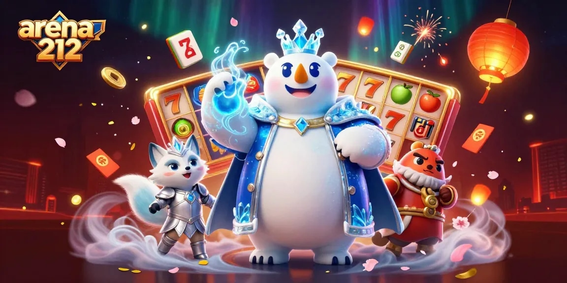 arena212 merayakan keberuntungan dengan slot dan simbol jackpot yang memukau.