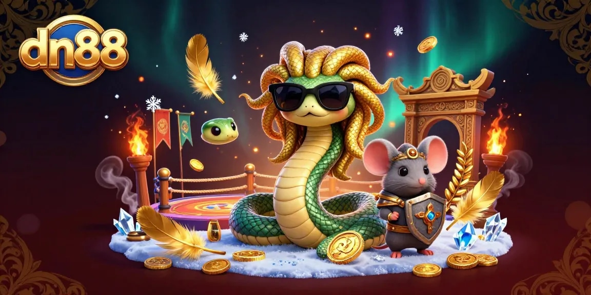 Engage in thrilling casino adventures with dn88's stunning gaming elements and characters.