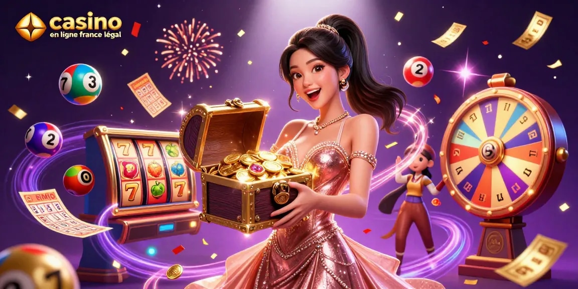 Vivez l'excitation du casino en ligne france légal avec des trésors débordants et des éléments de jeu vibrants.