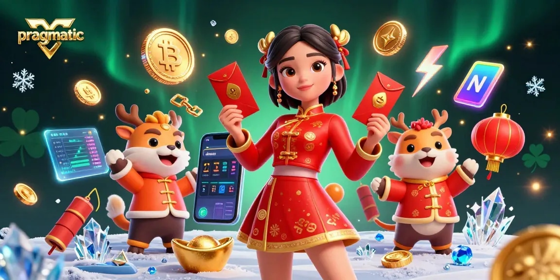 Engage with pragmatic casino strategies featuring vibrant Asian cultural themes and crypto elements.
