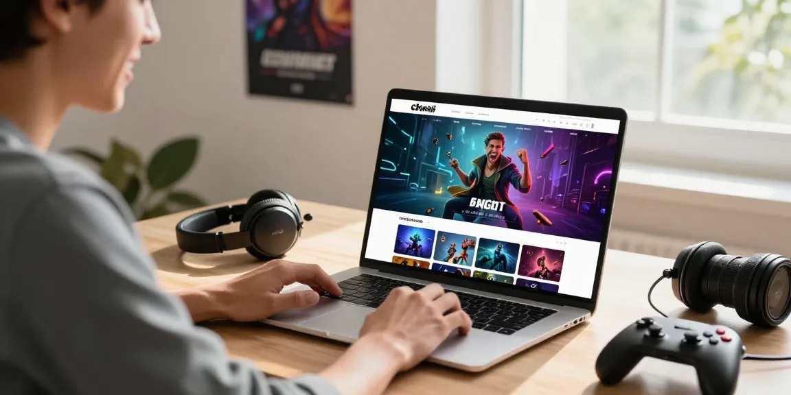 Antarmuka situs web BATIK 88 dengan pengguna yang sedang menikmati permainan online.
