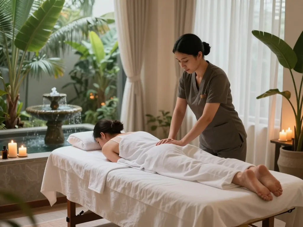 Experience rejuvenating Swedish massage therapy at https://www.makangs.com/region/국내/서울-/마사지-스웨디시 in a serene spa setting.