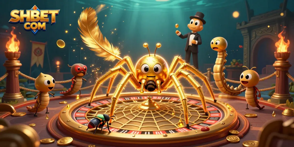 Engage immersive gaming at SHBET COM featuring a captivating roulette wheel scene with lively characters.