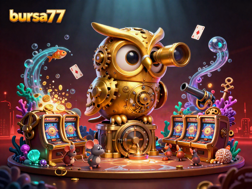 Slot penuh warna dan sensasi di bursa777 yang menawarkan jackpot mendebarkan kepada pemain.