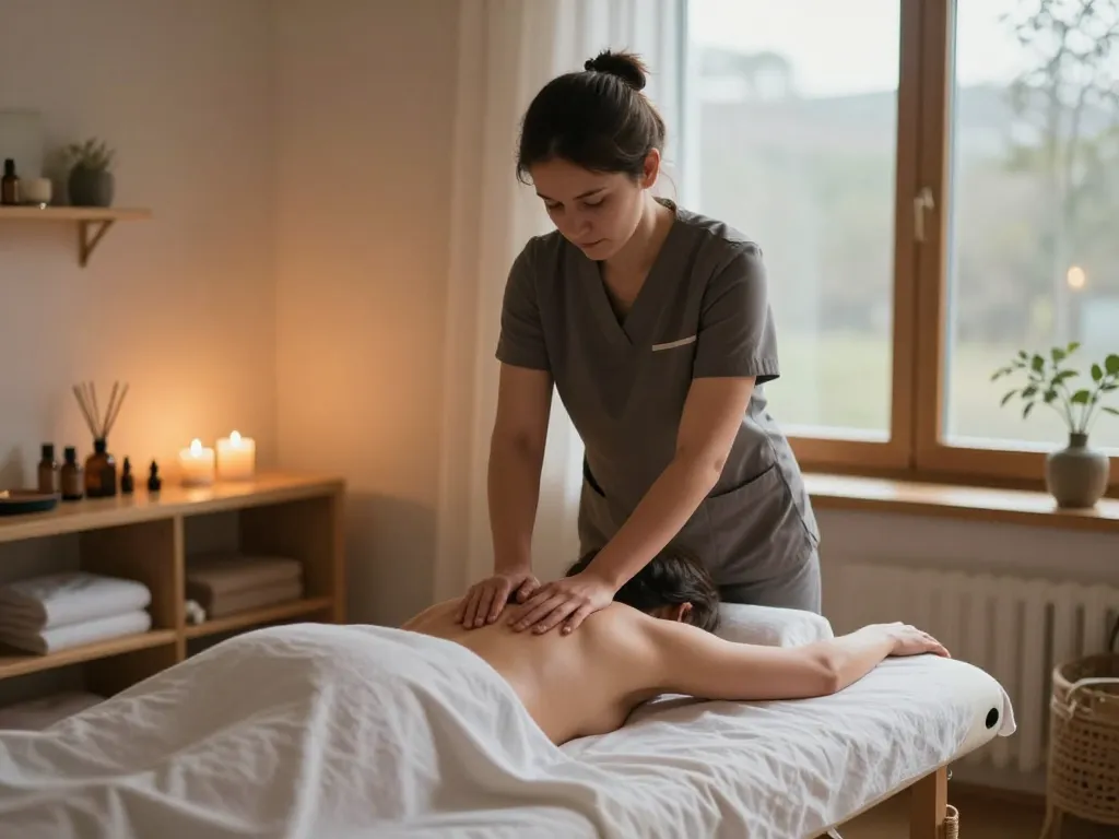 Experience relaxation at https://www.makangs.com/ with soothing Swedish massage therapy in a serene studio setting.