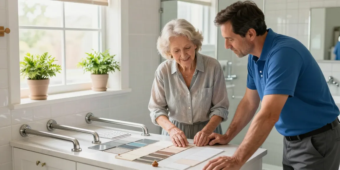 Long-term care optimization service focused on elderly-friendly bathroom renovations.