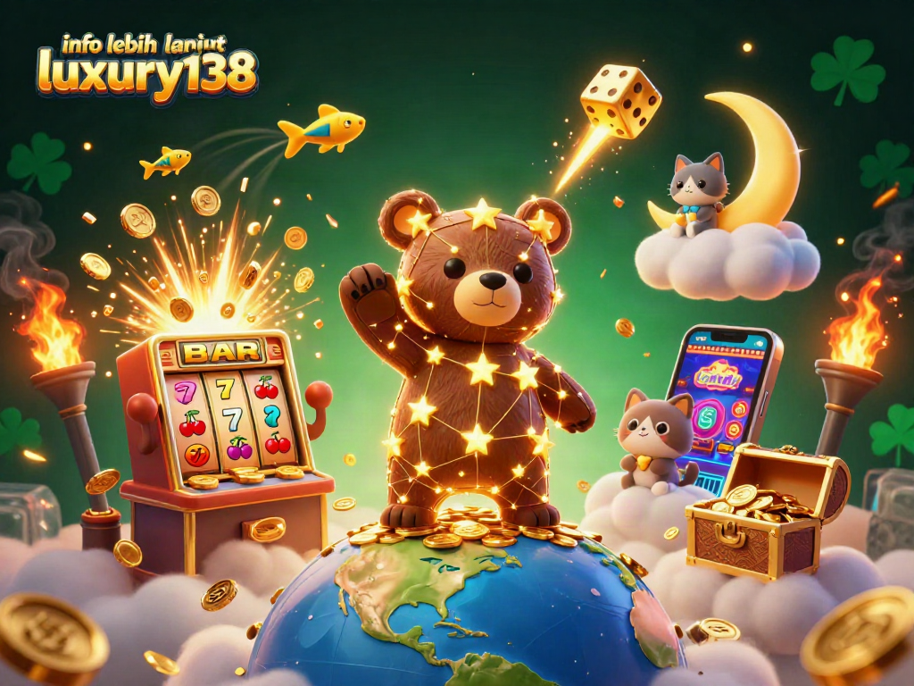 Menggali info lebih lanjut luxury138 dengan karakter kasino 3D yang menarik dan slot jackpot meledak.