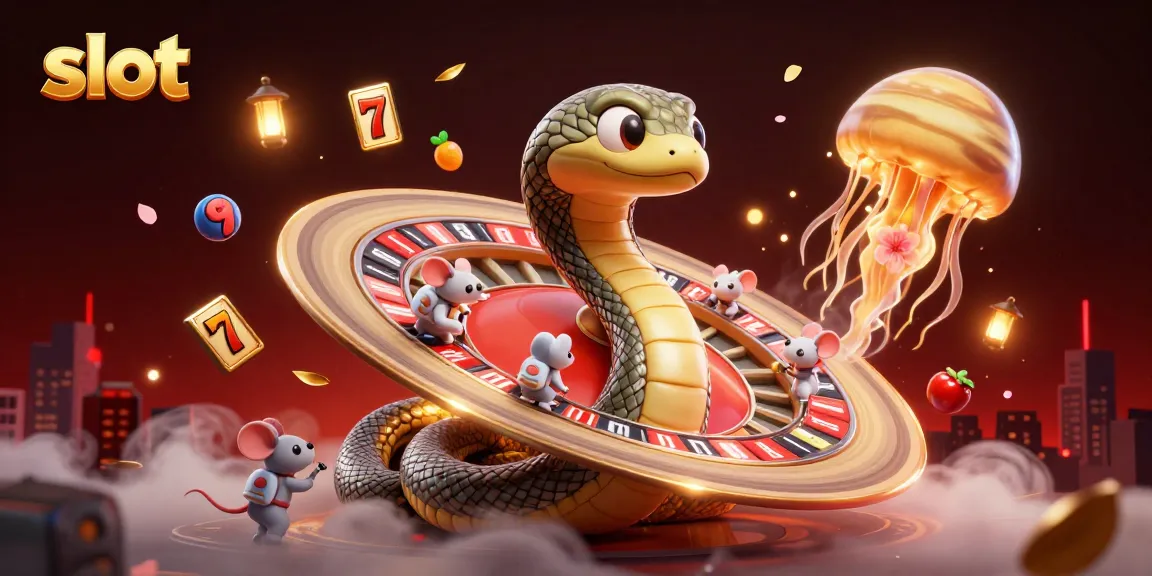 Spin the innovative slot machine reels with vibrant symbols and exciting gameplay in this detailed illustration.