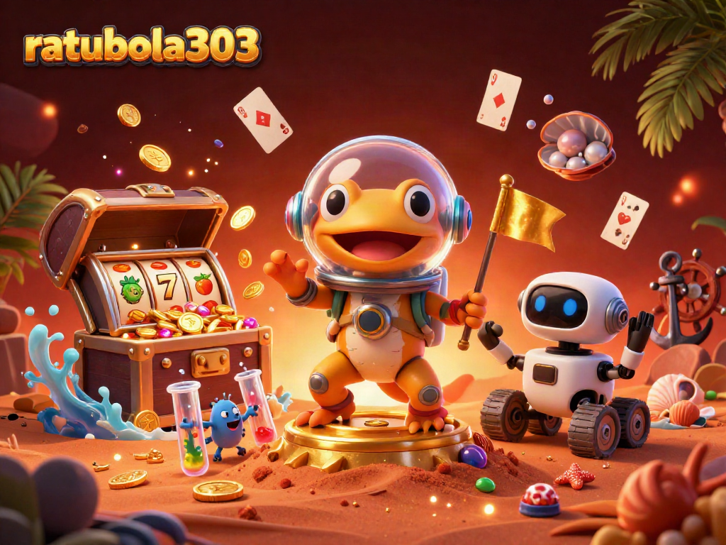 Gambarkan ratubola303 saat memotivasi pemain dengan slot di kasino Mars.