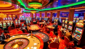 Experience top-notch gaming excitement with link CM88 at a luxurious casino.