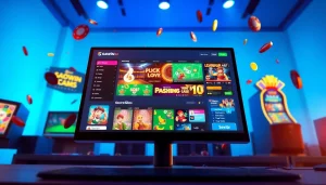 Nền tảng trò chơi trực tuyến Saowin 84 với hình ảnh sống động và các yếu tố chơi hấp dẫn.