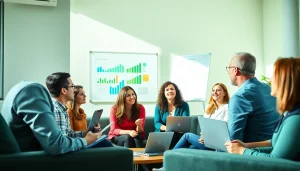 Enhance your business coaching service experience with a collaborative workshop atmosphere.