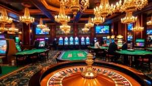 Vivez l'excitation du casino en ligne Français avec des jeux palpitants et une atmosphère luxueuse.