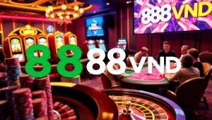 Players enjoy a thrilling game atmosphere at 888VND online casino.