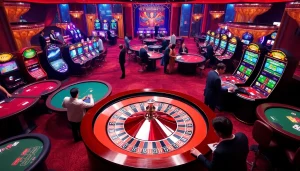 Vivez l'excitation du casino en ligne Français avec des visuels de jeux dynamiques et une action palpitante.