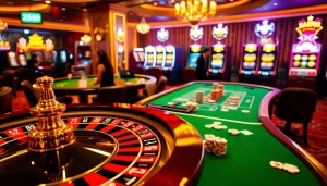 Vivez l'excitation du casino en ligne France avec des jeux colorés et des enjeux élevés.